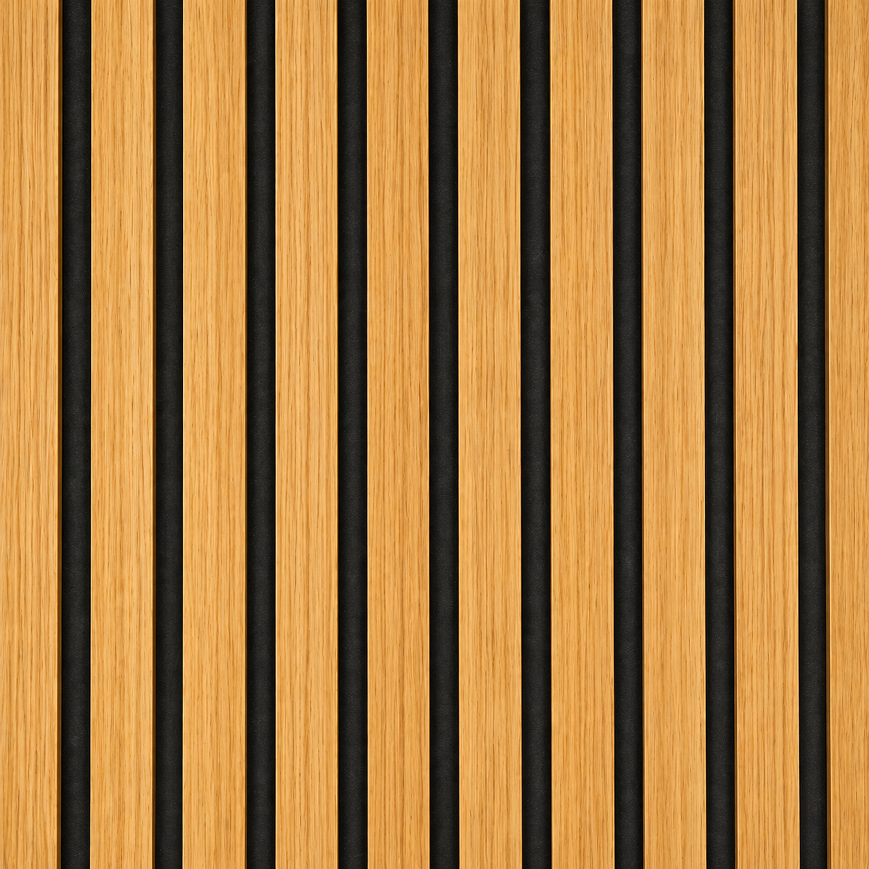 لوح خشبي صوتي شرائحي خشبي - 270 × 110 سم