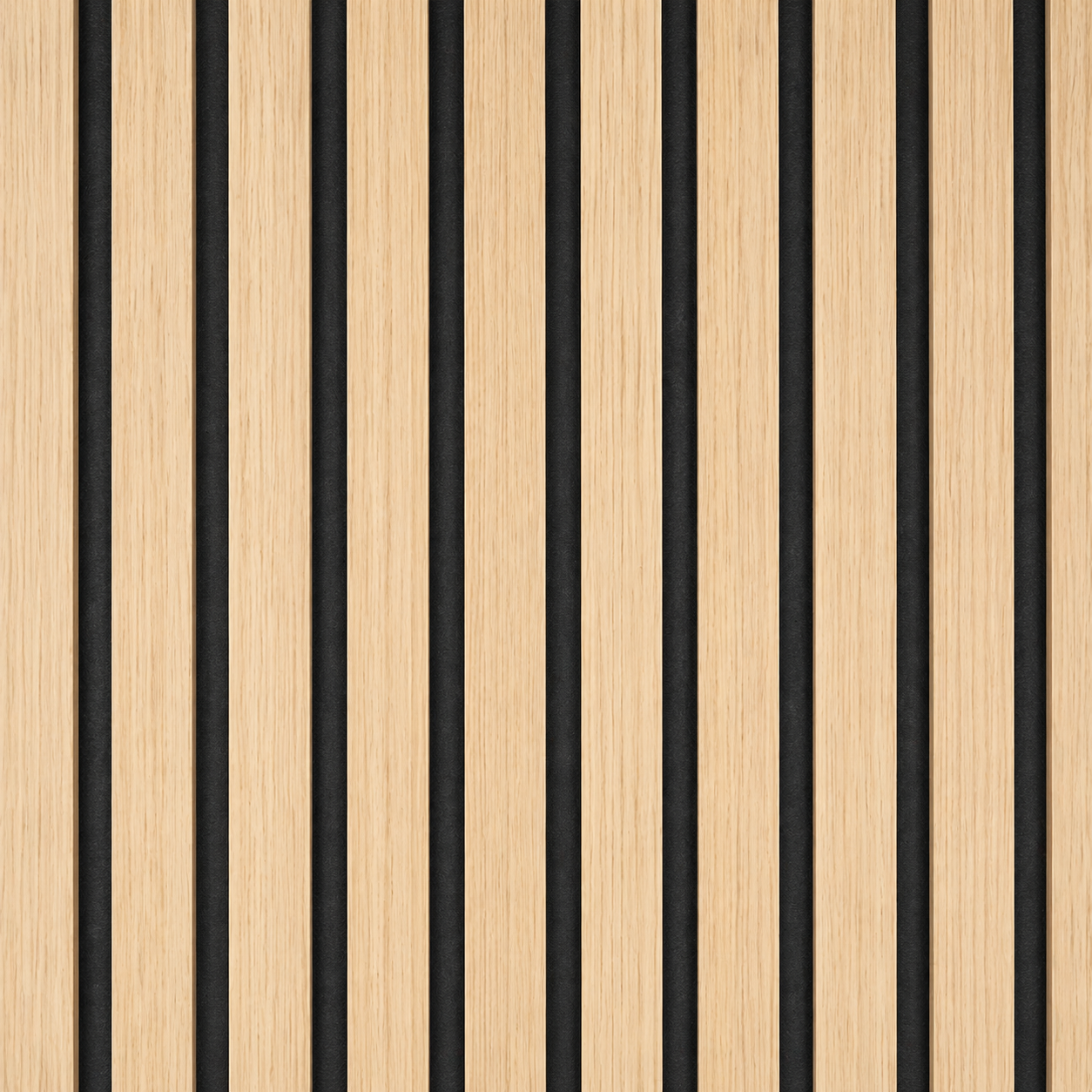 لوح خشبي صوتي شرائحي خشبي - 270 × 110 سم